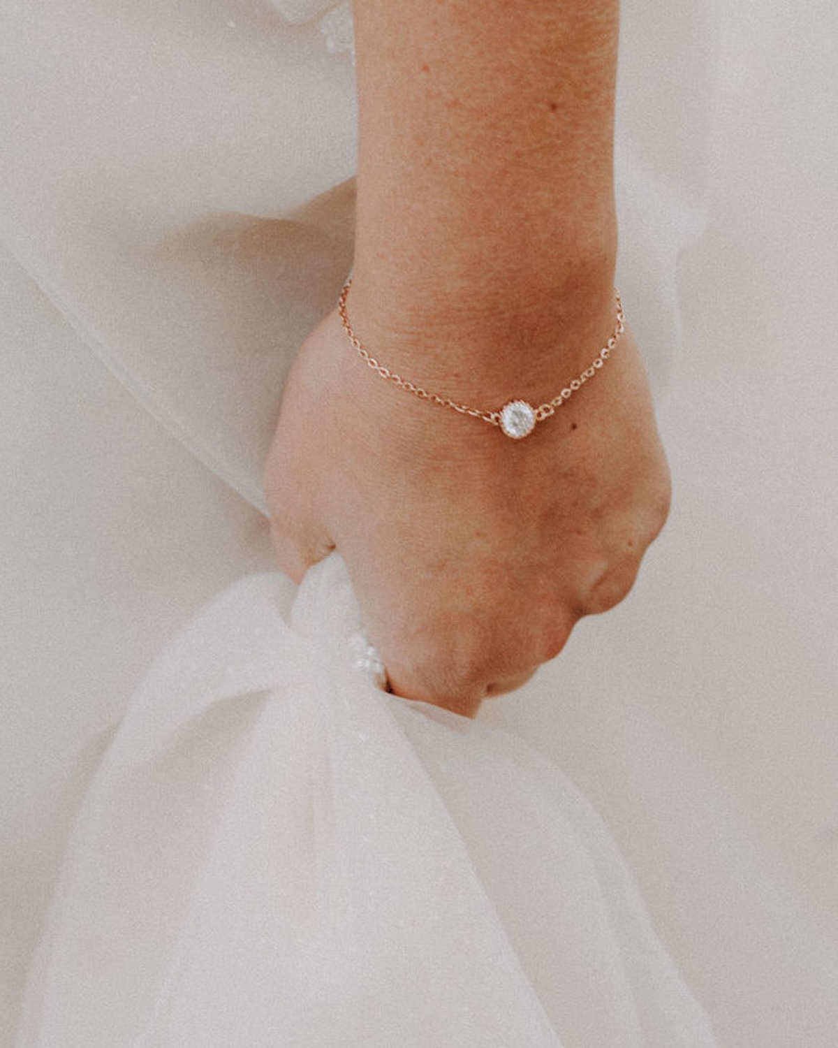 Zirkonia Armband passend zu Vintage Ohrringe FIONA