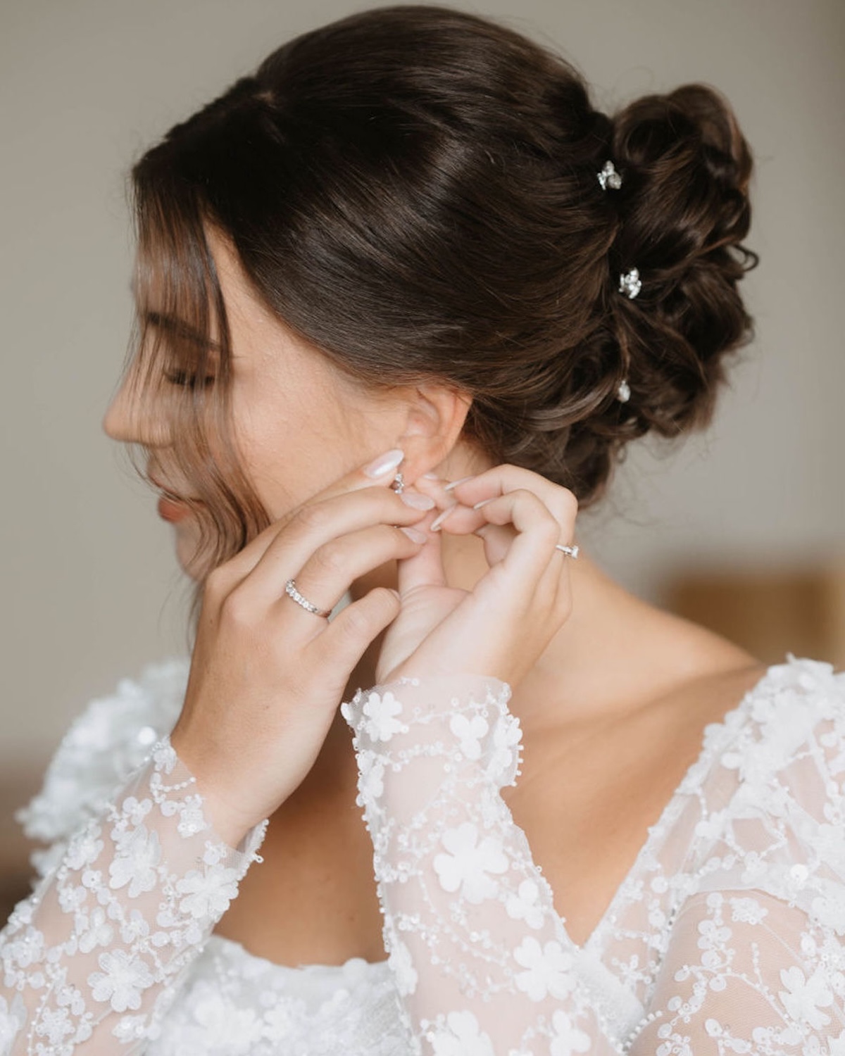 Haarschmuck passend zu Zirkonia Kette STELLA