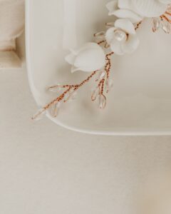 Details Braut Haarkamm ALBA
