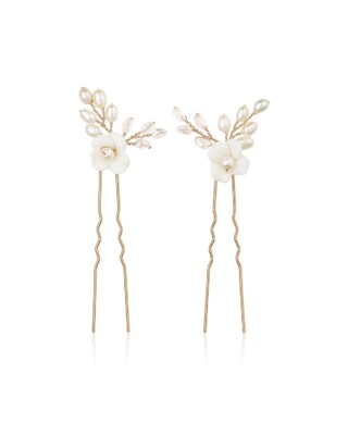 Sternenauge 2-er Set Haarnadeln ALBA roségoldfarben