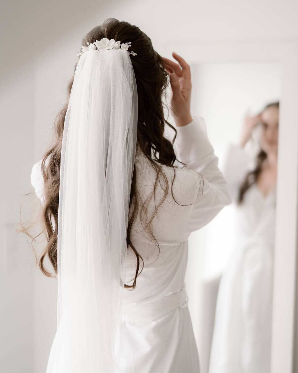 Sternenauge Real Bride Esther mit Statement Haarkamm ALBA