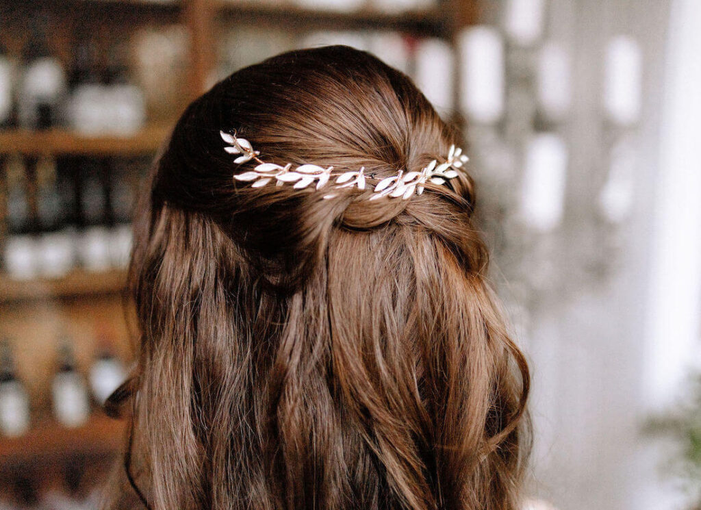 Haarschmuck für Hochzeit im La Dü