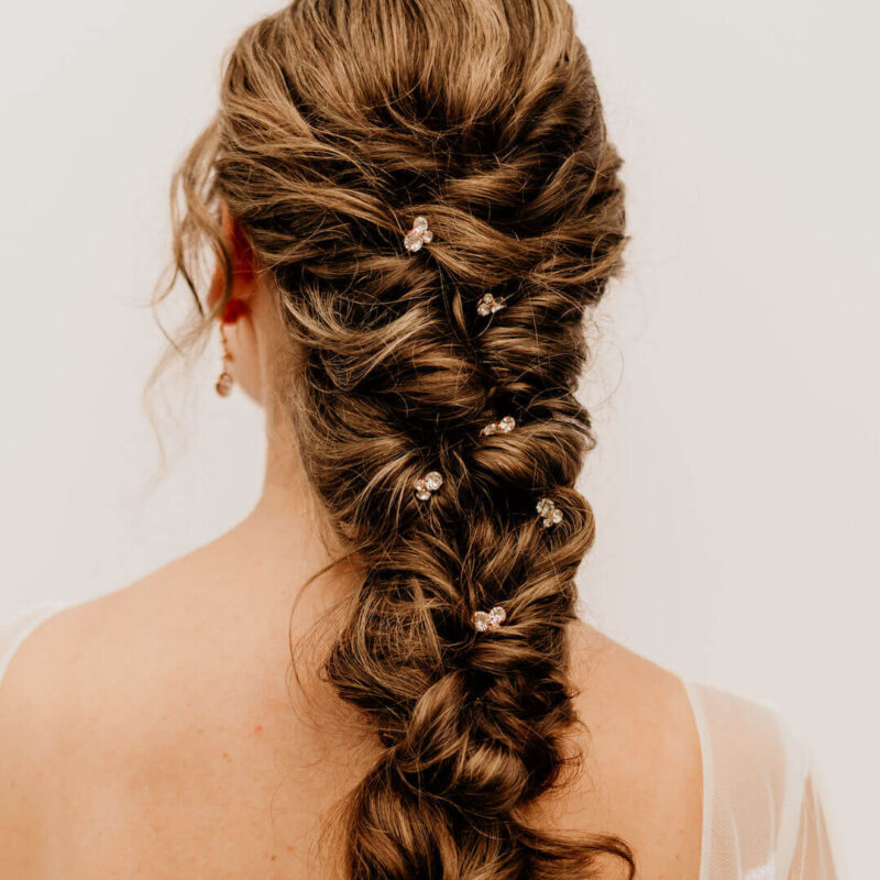 Hochzeitsschmuck Haare von Sternenauge mit funkeldem Strass