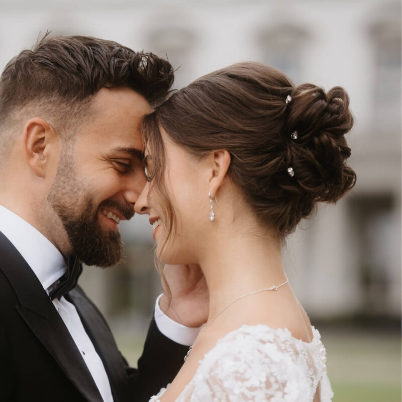 Hochzeitsschmuck für die Haare mit Strass Sternenauge Haarschmuck