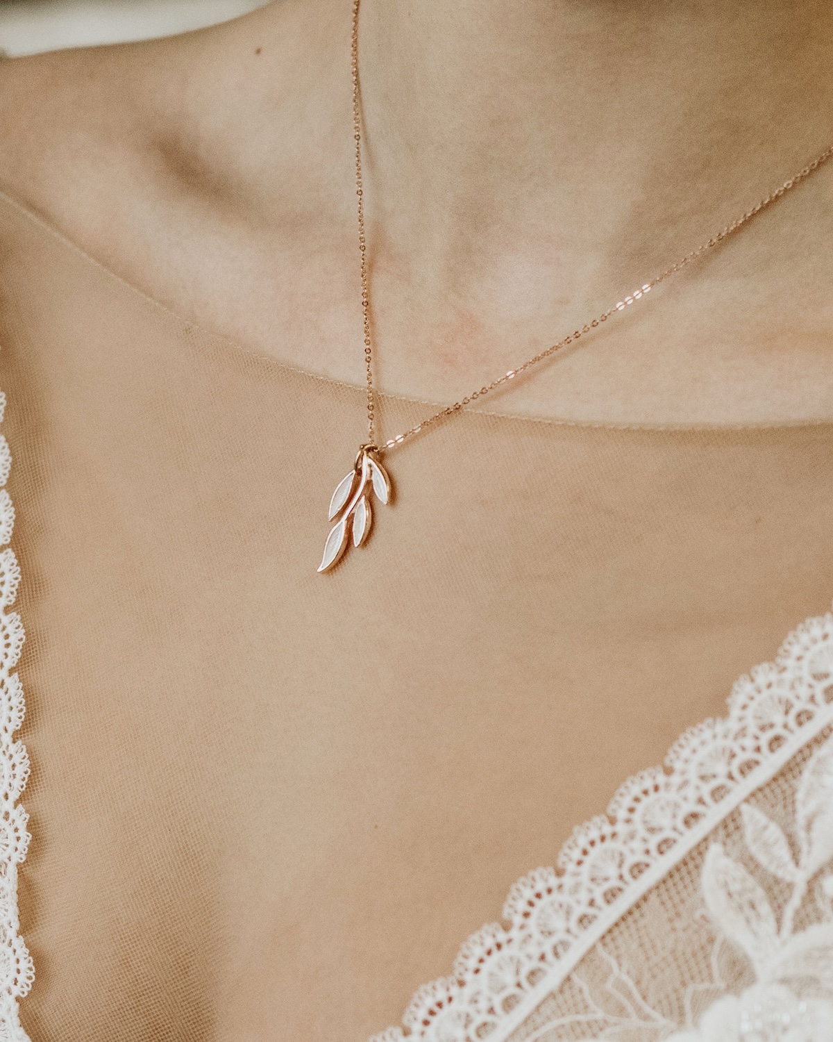 Kette passend zu Vintage Haarschmuck FIONA