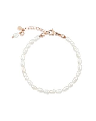 BEA Perlenarmband echt roségoldfarben von Sternenauge
