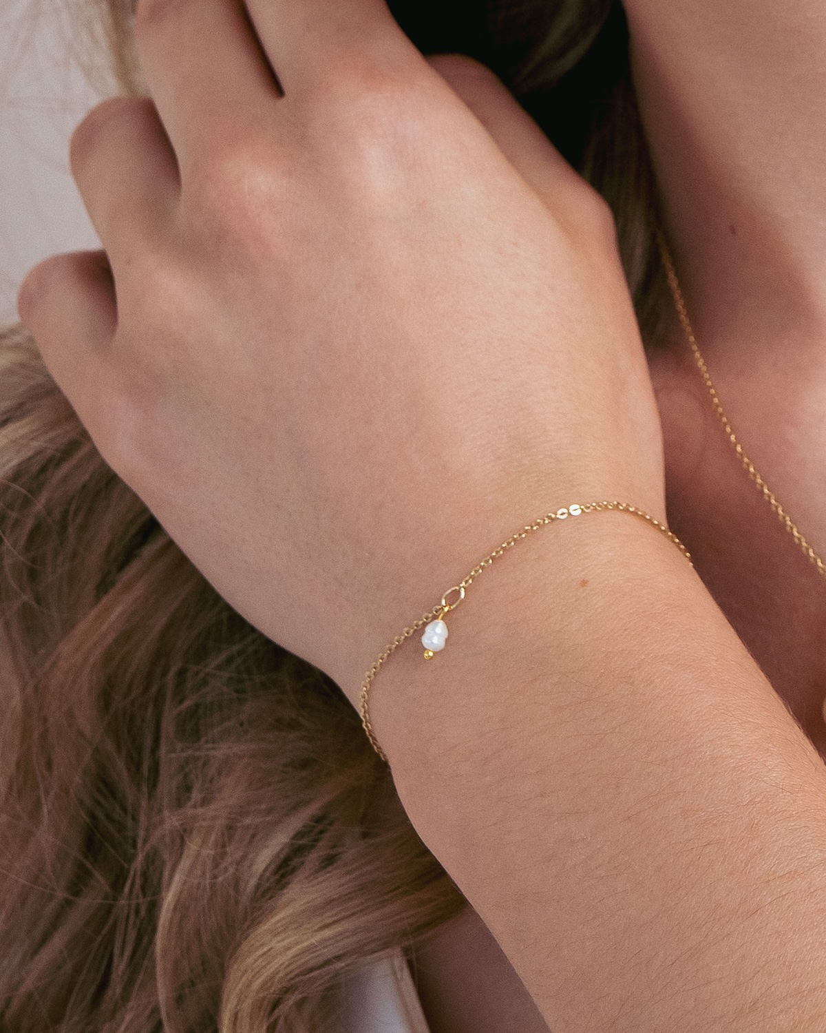 Armband LEONIE mit kleiner Perle