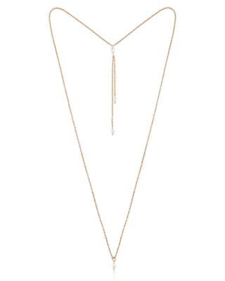 Kette für den Rücken Farbe Roségold