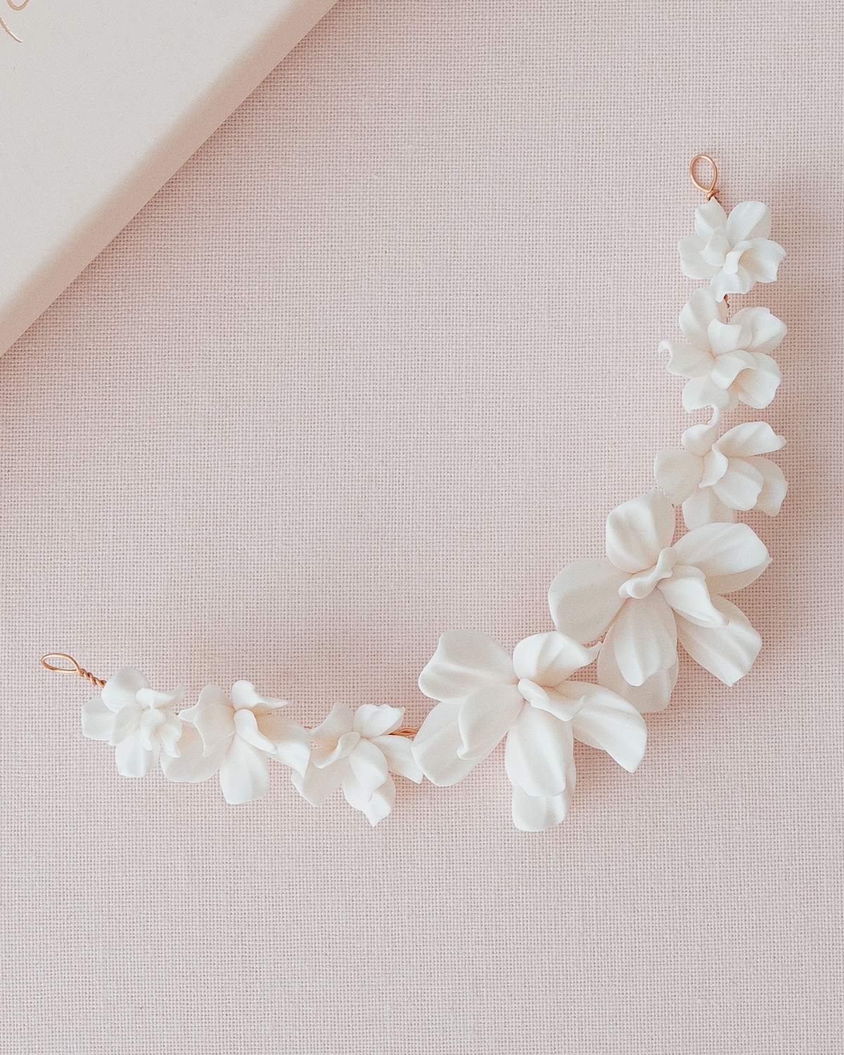 Sternenauge Florales Haarband passend zu Blumen Ohrringe VALERIA