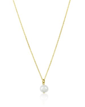 Kette-mit-Perle-als-Anhaenger-MERLE-Farbe-Gold-Sternenauge