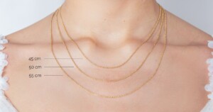 Kettenlängen Brautschmuck Shop Sternenauge