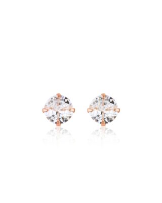 Ohrstecker mit Zirkonia STELLA Roségoldton