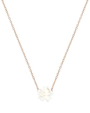 Roségoldfarbene Kette mit Blumenanhänger VALERIA von Sternenauge