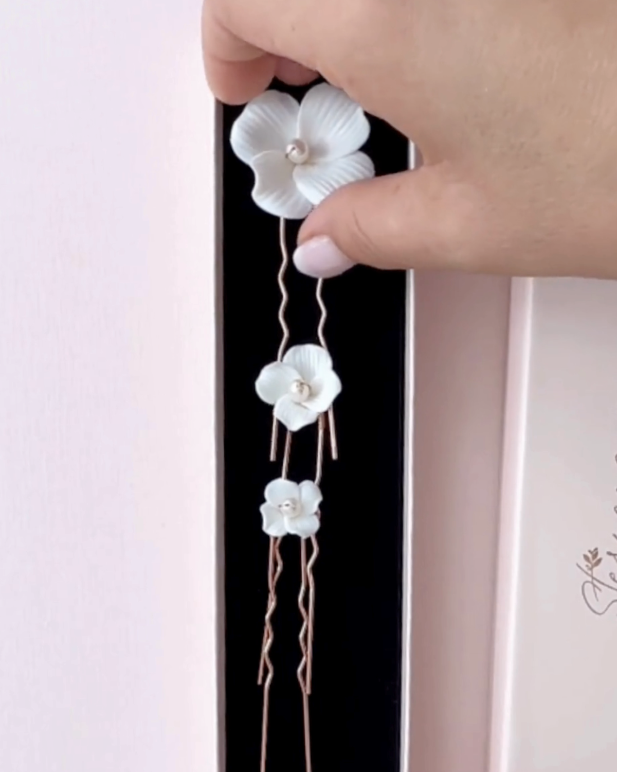Haarnadeln Blume ALBA Titelbild Video
