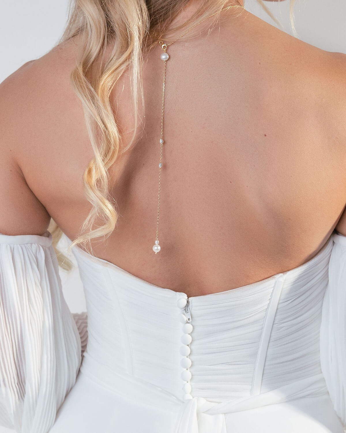LEONIE Einhänger für Perlenkette zum Brautkleid von Sternenauge