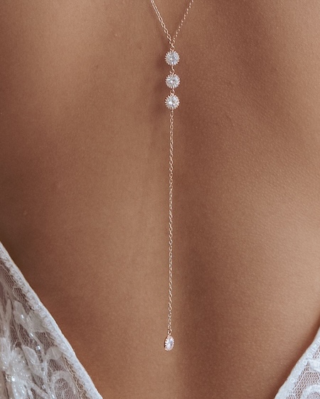 Rückenketten für das Brautkleid von Sternenauge