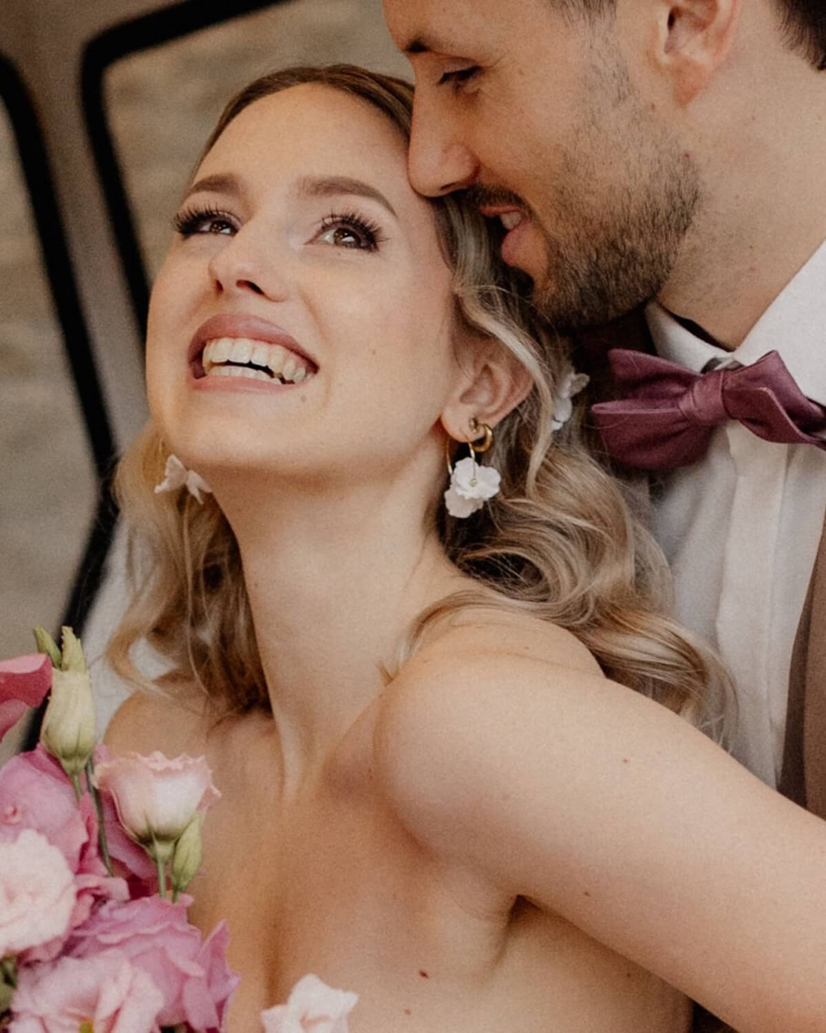 Sternenauge Braut mit Creolen LEXI