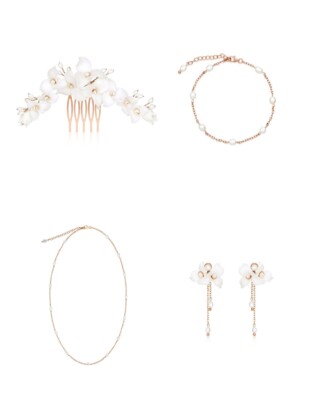 Schmuck-Set f&uuml;r die Hochzeit FELICITAS von Sternenauge