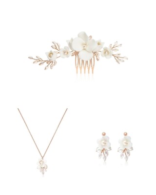 Sternenauge Florale Schmuck-Set-ALBA 3-teilig