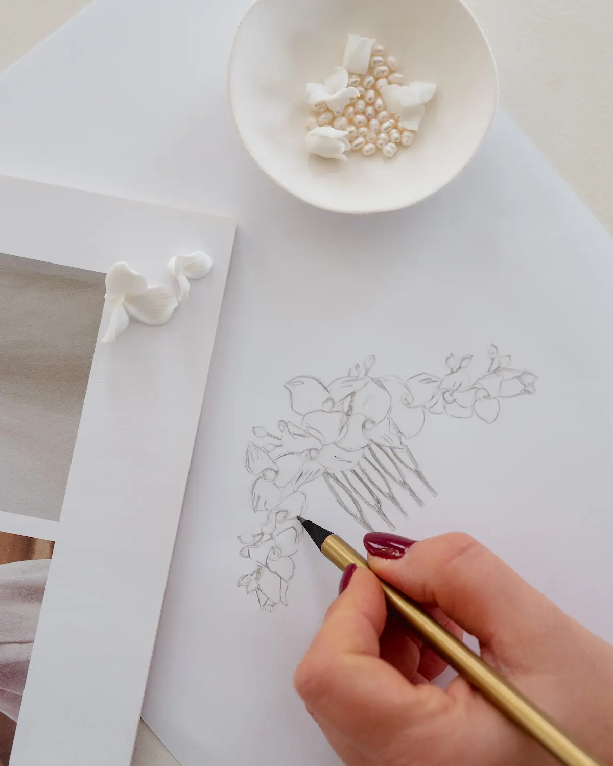 Sternenauge Erstellung eines Designs als Skizze