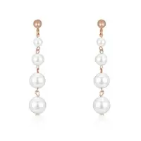 Ohrringe aus 925 Sterling Silber mit Perlen-Design aus der Sternenauge Manufaktur
